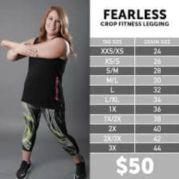 Small Lularoe Rise Fearless capri workout leggings, navy with blue camo - Picture 2 of 2